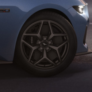 Aluminijasta platišča 19" spredaj, 5-kraki "Y" dizajn, Machined Tarnished Dark